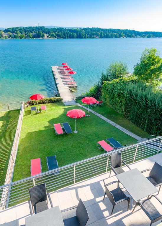 Pension Helios Sankt Kanzian am Klopeiner See Bagian luar foto